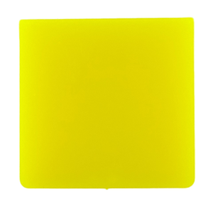 Żółta uniwersalna, pusta, czysta płytka podświetlana