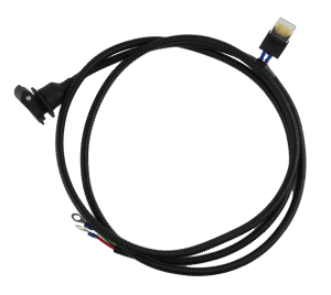 Kabel zasilający 12V do ciągnika 3m z gniazdem 3-pin i bezpiecznikiem / dodatkowa instalacja
