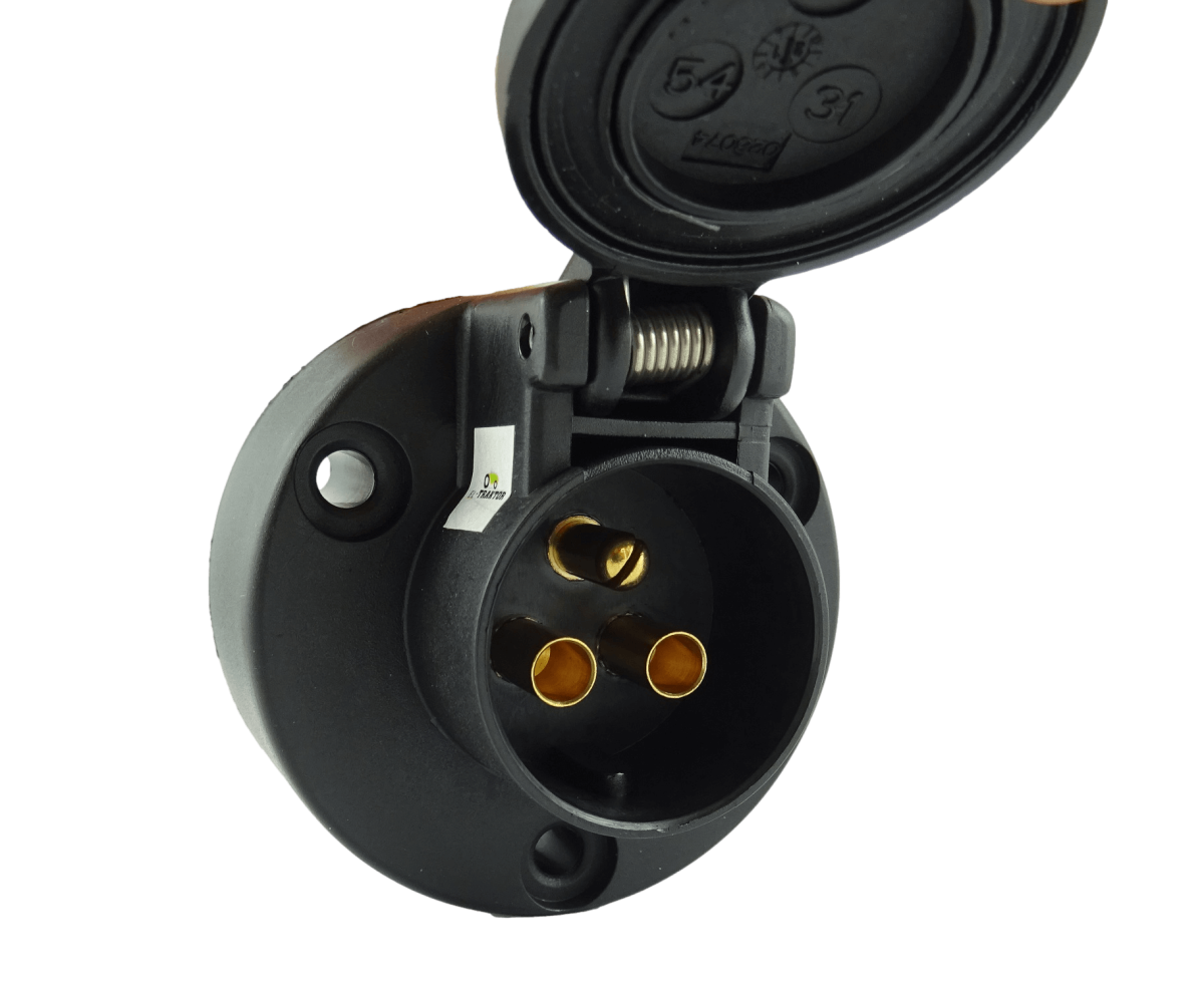 gniazdo 2+1 pin Erich Jaeger