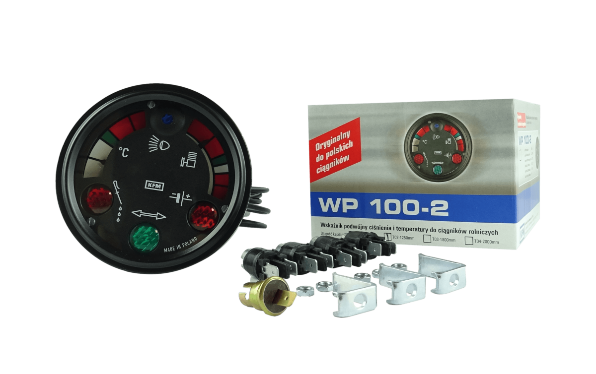 wskaźnik ciśnienia i temperatury WP 100-2
