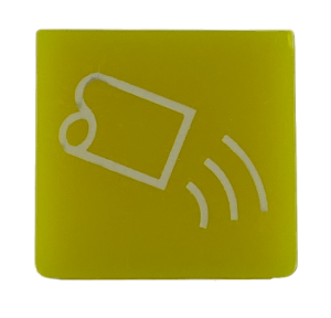 Wysypywanie, napełnianie - płytka podświetlana, żółta