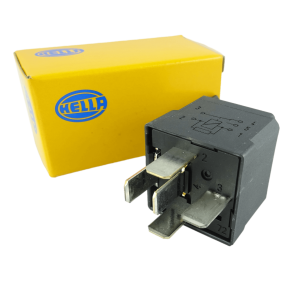 Przekaźnik 12V 30A 5-pin z rezystorem /  Hella 4RD 007.794.031