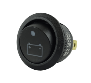 Włącznik akumulatora z diodą / 12V 20A / 24V 10A