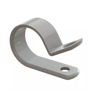 Opaska kablowa 12,5mm biała / uchwyt, obejma