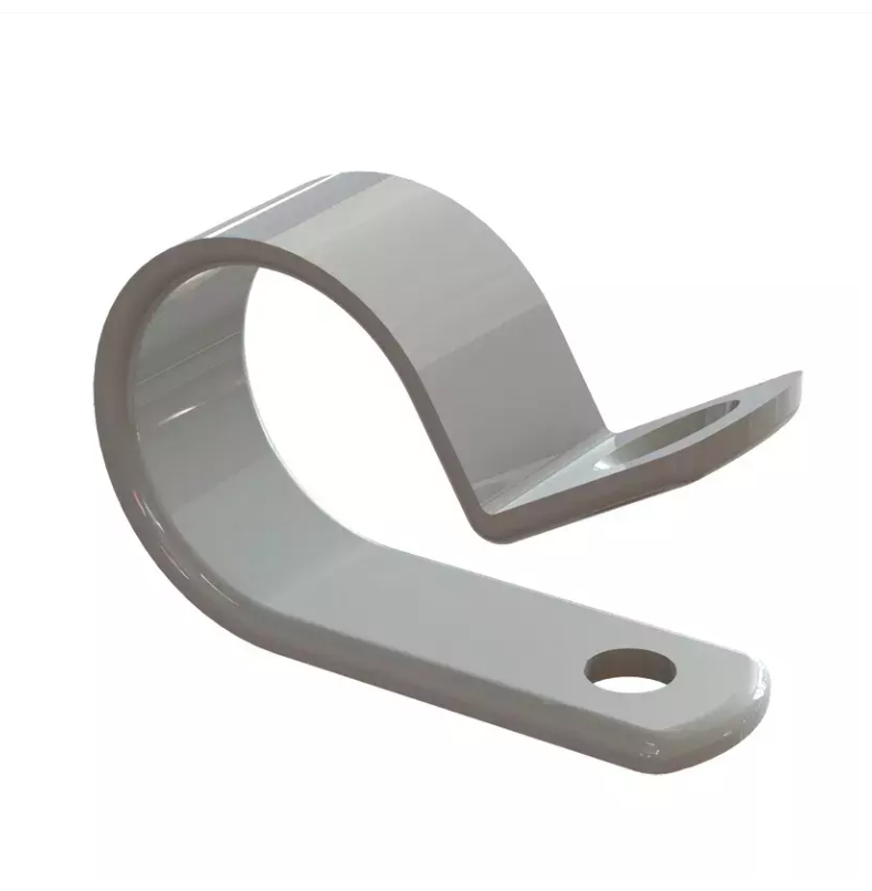 opaska plastikowa na przewód biała