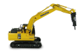 UH8140 Koparka gąsienicowa Komatsu PC210LC-11 z młotem udarowym - model w skali 1 50 (3).png