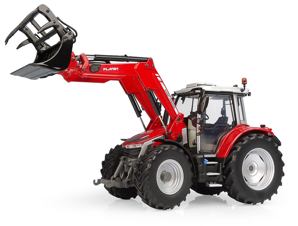 UH6603 ciągnik Massey Ferguson 5s 135 z ładowaczem - model w skali 1 32 (1).png