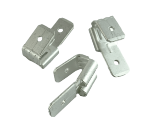 Rozgałęźnik wsuwko-nasuwka / konektor gięty nieizolowany / Nichifu 63-V