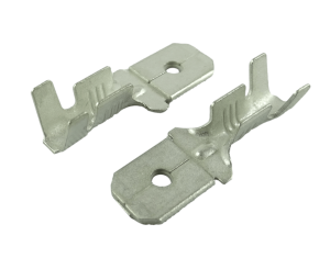 Wsuwka 6,3mm prosta, krótka 20mm, ocynkowana