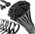 czarna plastikowa trytka 20cm