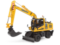UH8163 koparka kołowa komatsu pw180-11 z łyżką i młotem - model w skali (2).png