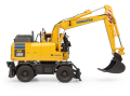 UH8163 koparka kołowa komatsu pw180-11 z łyżką i młotem - model w skali (5).png