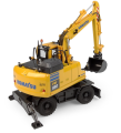 UH8163 koparka kołowa komatsu pw180-11 z łyżką i młotem - model w skali (8).png