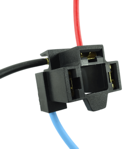 Gniazdo żarówki H4 z przewodami 1,5 mm² 20 cm / kostka, oprawka