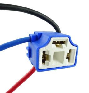 Ceramiczne gniazdo do żarówki H4 z przewodami 1,5 mm² 14 cm / kostka, oprawka