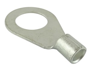 Końcówka oczkowa M16, zaciskana na przewód 16mm², cynowana