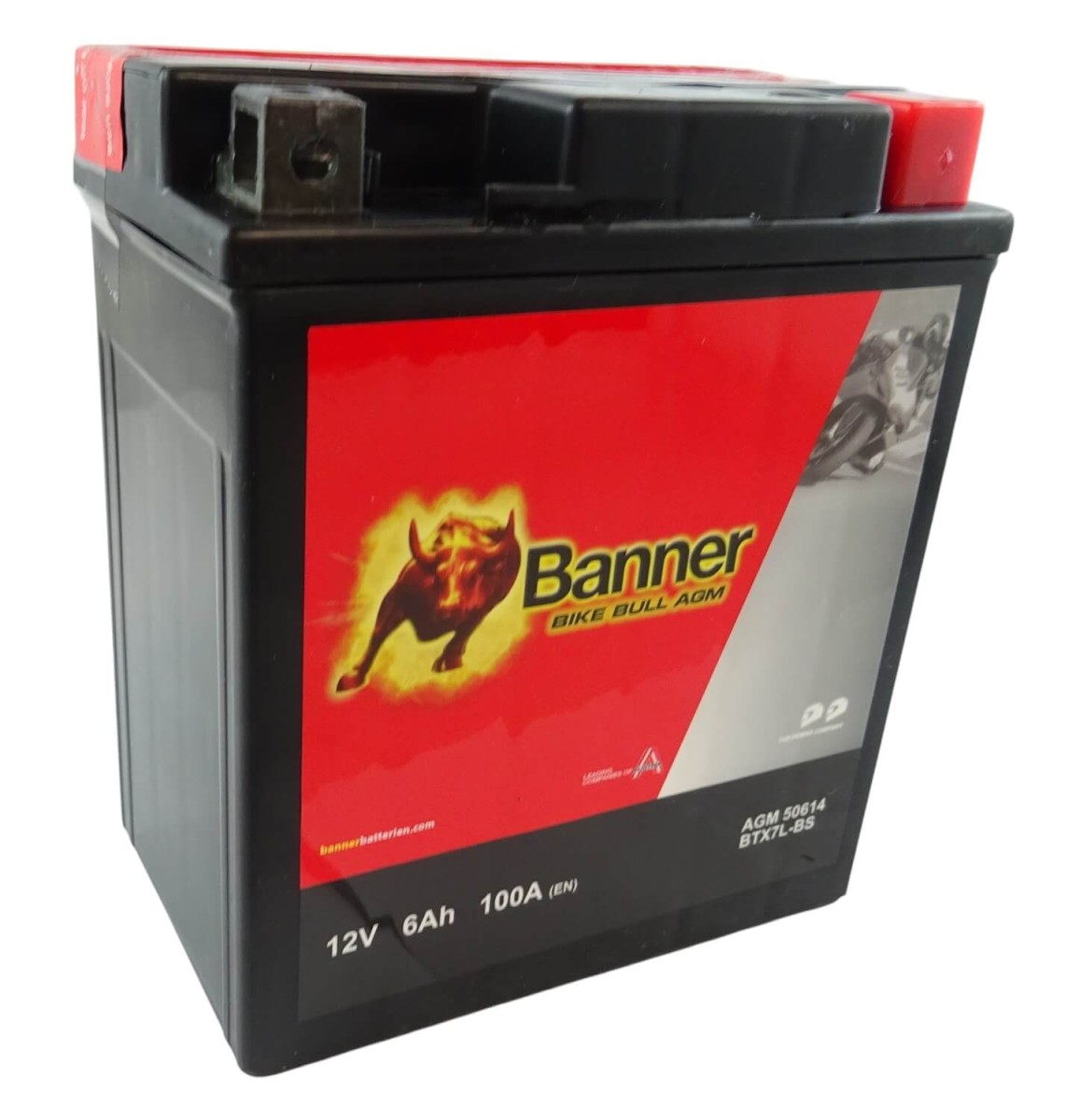 Akumulator Banner Bike Bull  AGM 6Ah 100A P+ 50614