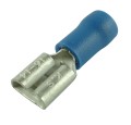 zaciskowe złącze 6,3mm w izolacji niebieskiej