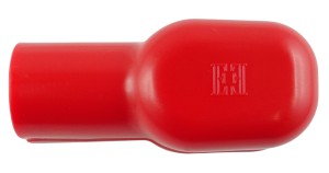 Osłona końcówki oczkowej, czerwona / 35-50mm² / do baterii trakcyjnych itp