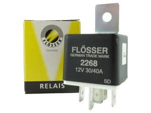 Wysokoprądowy przekaźnik przełączający 12V 30/40A  / Flosser - idealny do maszyn rolniczych