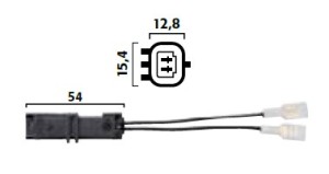 Adapter klaksonu – uniwersalne wsuwki na złącze Peugeot - nowy typ / Flösser