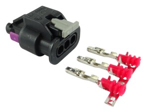 Zestaw: złącze MCON 1.2 3-pin IP69K + styki (konektory) + uszczelnienia