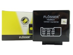 Przerywacz kierunkowskazów 6-pin 12V - 24V / Flosser Niemcy