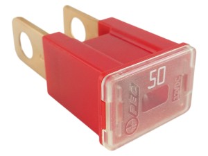Bezpiecznik PAL 50A zwłoczny typ B / japoński PEC