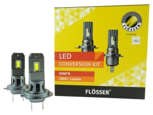 Zestaw żarówek LED H7 12V 33W 6500K 3300L / Flösser
