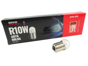 Żarówka R10W 24V BA15s 10W Extra Long Life BREMHER – do lamp pozycyjnych i obrysowych