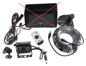 System obserwacji przestrzeni za pojazdem / BEZ KAMERY W ZESTAWIE