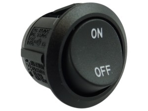 Przełącznik uniwersalny OFF-ON 12V 2-pin okrągły / SCI  R13-112