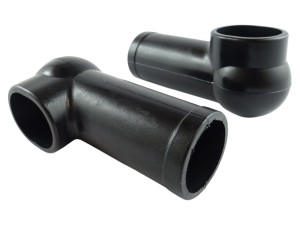Osłona gumowa przewodu 17mm czarna NBR (kauczuk) / Herth+Buss
