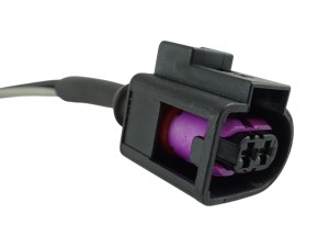 Wtyczka alternatora 2-pin z przewodami 16cm / Denso Hitachi Mitsubishi