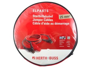 Przewody rozruchowe 25 mm² 3,5 m 350 A 12V 24V / HERTH+BUSS