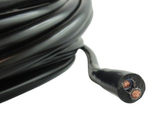 Przewód FLRY-Y 2×6,0 mm² czarny w igielicie – niskonapięciowy
