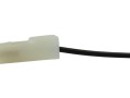 Konektor żeński 6,3 × 0,8 mm z przewodem 15 cm