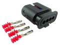 Herth+Buss 50390475 wtyczka 4 PIN IPX9K – komplet