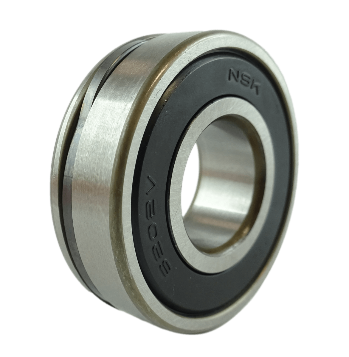 Łożysko kulkowe NSK 6202 2RS C3 15x35x11 mm do alternatora – widok produktu.