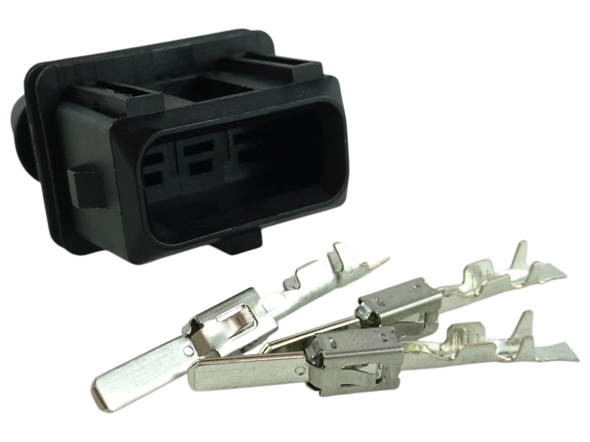 Obudowa wtyczki 3-pin JPT Herth+Buss 50391126 z trzema męskimi konektorami 2,8 mm.jpg