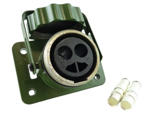 Gniazdo NATO 2-pin 24V 135A na przewód 35 mm² / VG 96917 / IP54