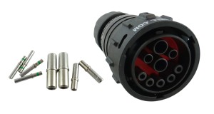 Wtyczka maszyny ISOBUS 9-pin ze stykami / Powell PWIBIC