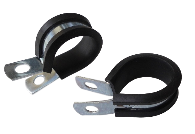 obejma metalowo-gumowa fi 22mm