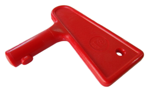 Zapasowy kluczyk do wyłącznika prądu / fi 9mm