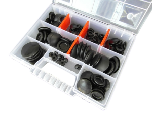 Zaślepka gumowa 10 rozmiarów - PEŁNY zestaw 84 szt