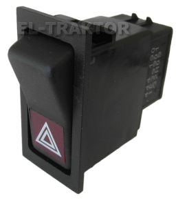 On-On 6-pin do świateł awaryjnych - przełącznik klawiszowy