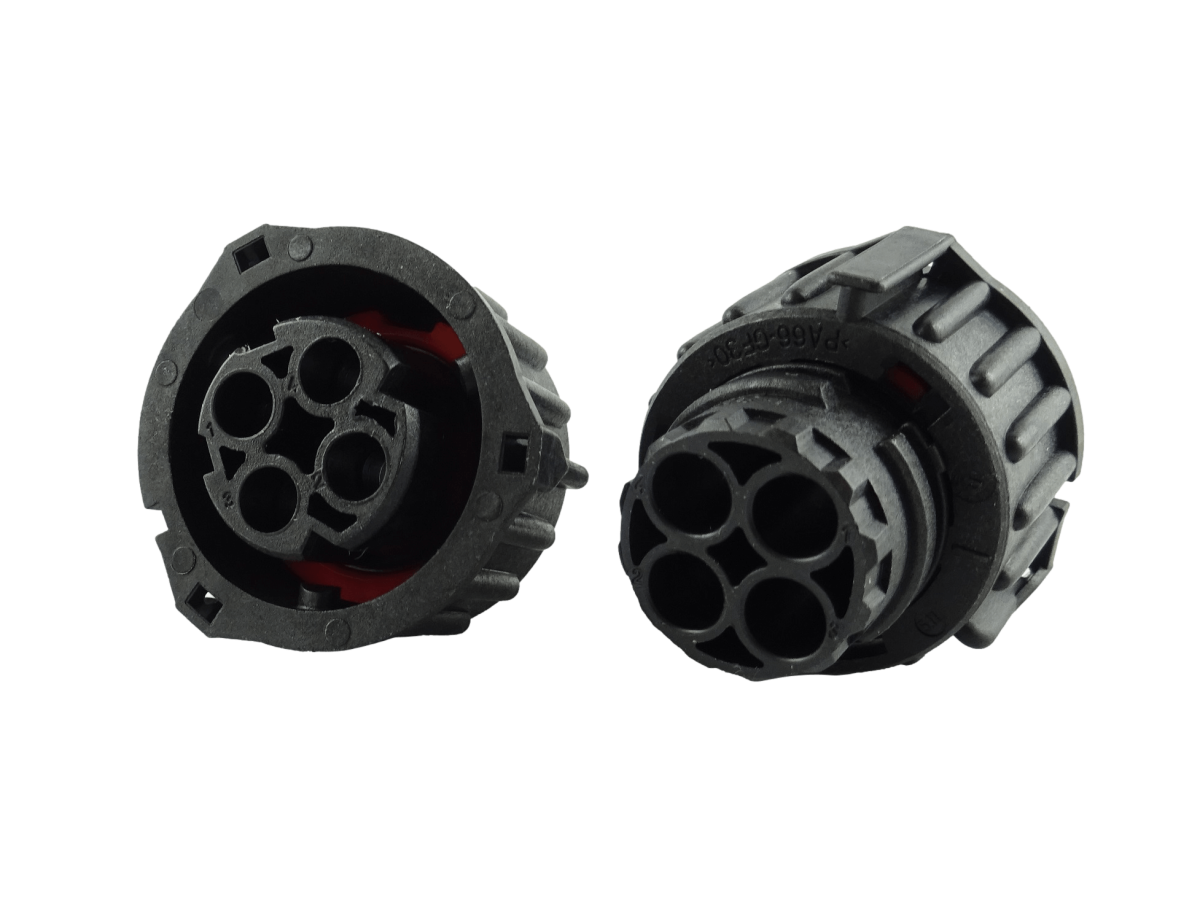 złącze okrągłe AMP kostka 4-pin