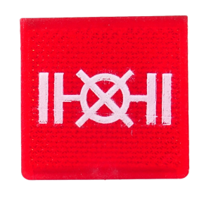 Blokada dyferencjału, mechanizmu różnicowego - płytka podświetlana, czerwona